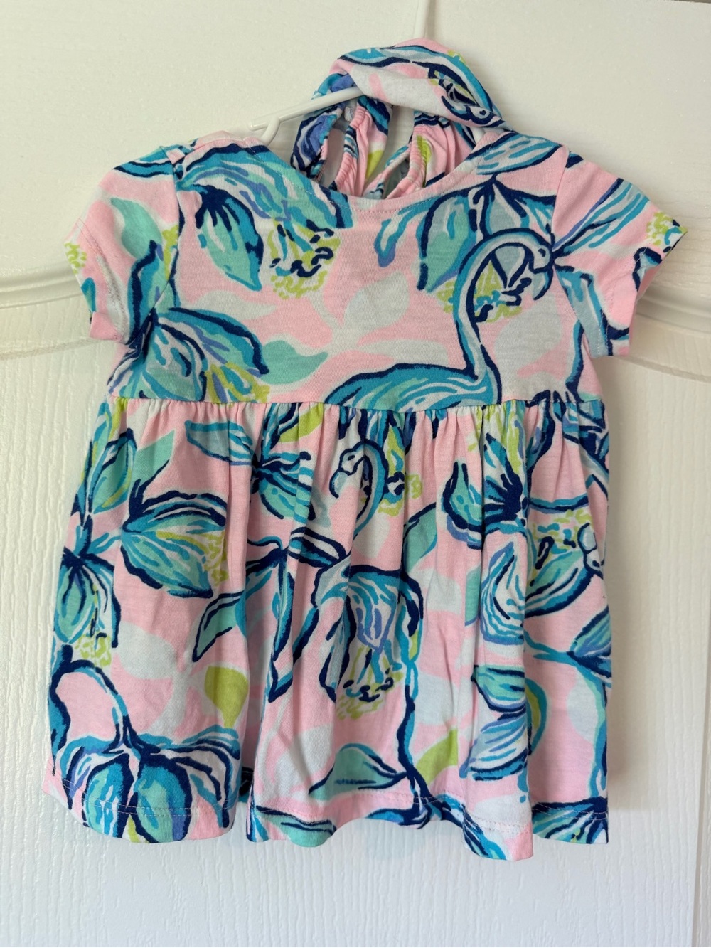 Lilly Pulitzer Pink  Short Sleeve Dress
